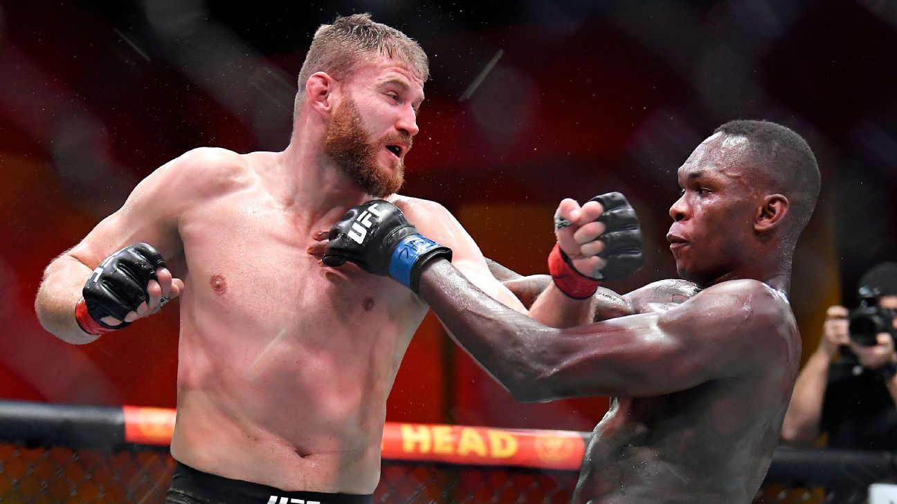 Jan Blachowicz proves the doubters wrong against Israel Adesanya. Credits to: Zuffa LLC