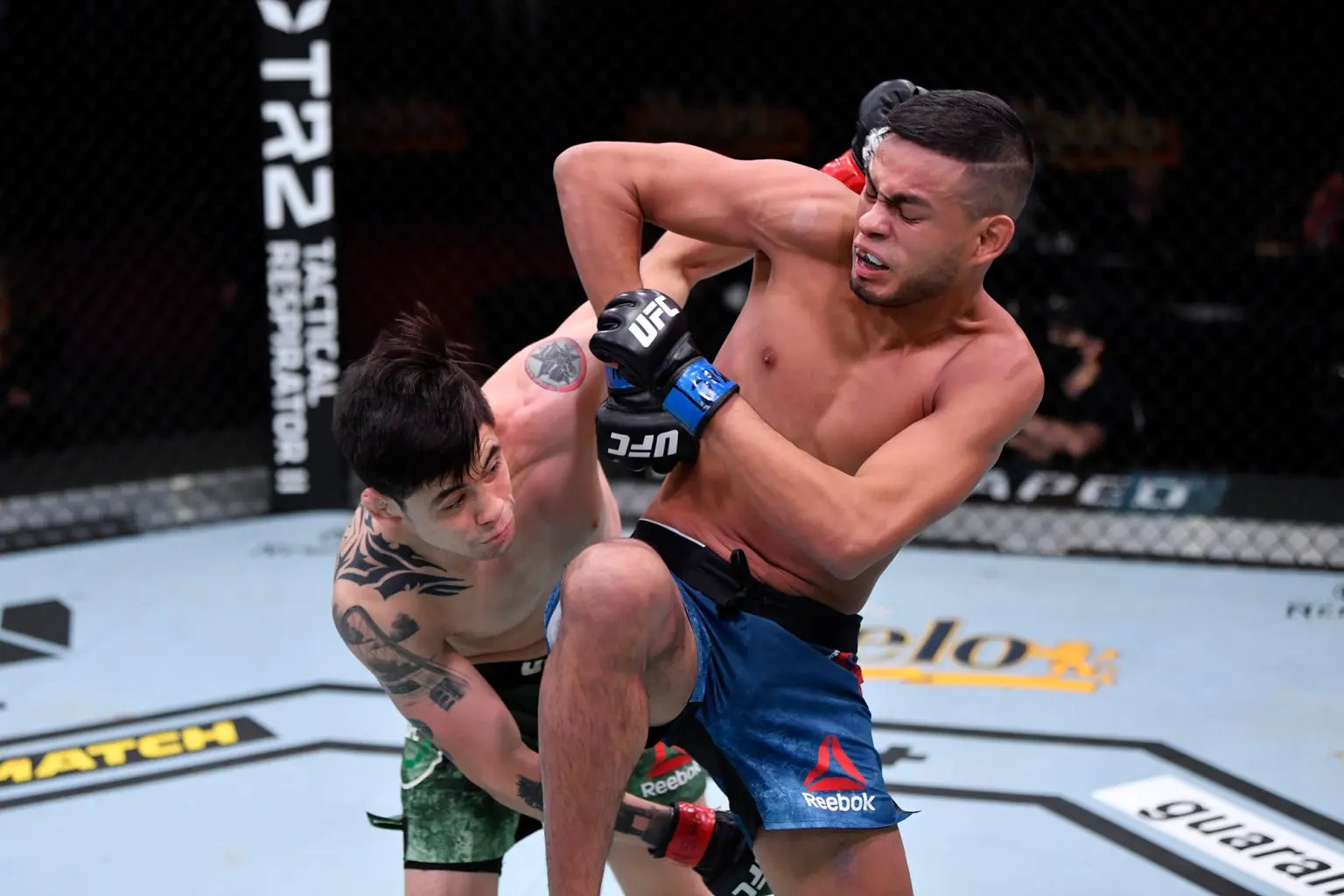 Brandon Royval during his fight vs. Brandon Moreno. Credits to: Zuffa LLC via Getty Images