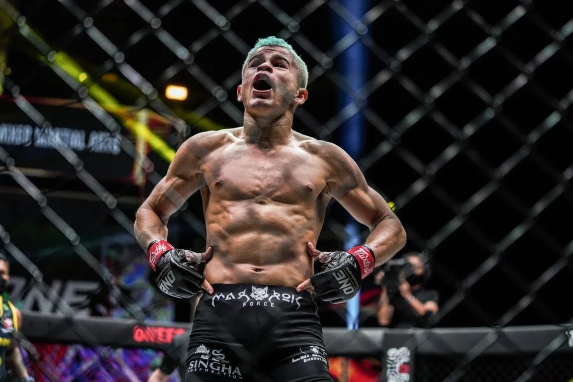 Fabricio Andrade calls for a shot at the ONE belt. Credits to: ONE Championship