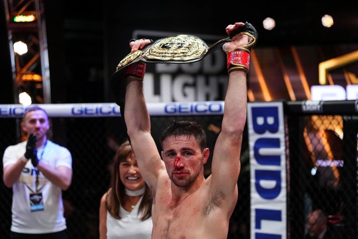 PFL 10: Championships at the Hulu Theater at Madison Square Garden in New York, New York, Friday, Nov. 25, 2022. Photo credit: Cooper Neill / PFL.