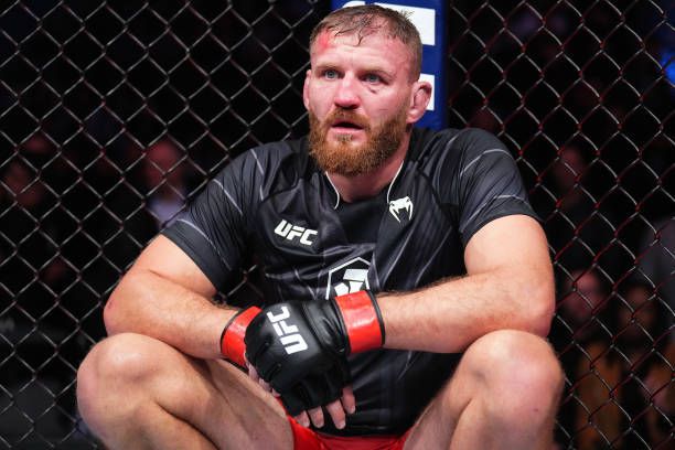 Jan Błachowicz after his fight at UFC 282. Credits to: Chris Unger-Zuffa LLC.