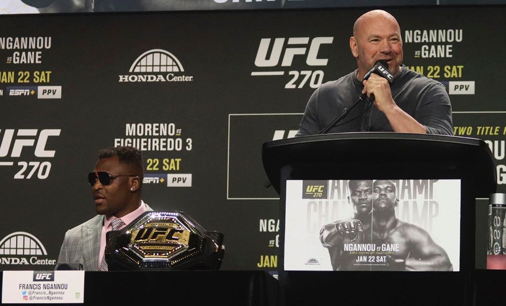 Francis Ngannou vs. The UFC. Image credits: Matthew Wells - MMA Junkie