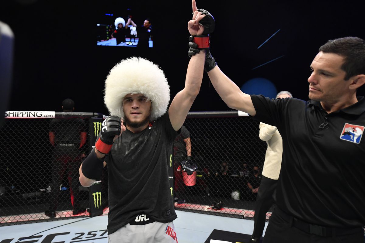 Umar Nurmagomedov has carried on his family name well with an undefeated UFC record so far. Photo by MMAFighting.