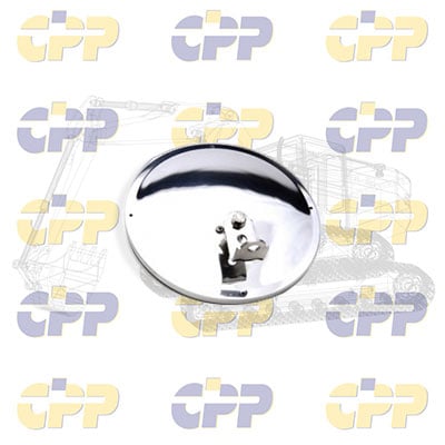 <h2>708444 (WSL) Mirror; Stainless Steel Convex Blind Spot, 8.5 Inch Offset Mount | Heavy Equipment Accessories</h2>