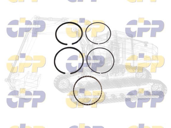 <h2>Dk487099-5820 Piston Ring Assy | DK4870995820 | Komatsu Parts</h2>