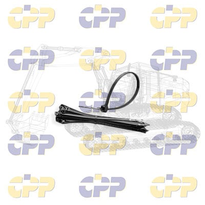 <h2>CTB1450-100 14.5 inch Black Cable Ties, 50 Lbs. Strength; 100 Pack | CTB1450100 | Heavy Equipment Accessories</h2>