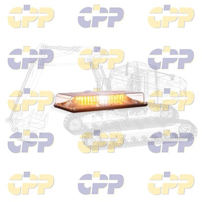 <h2>454301HL-AWA Light Bar, HighLighter LED Pro, Clear Dome, Amber/White/Amber, Perm. Mt | 454301HLAWA | Heavy Equipment Accessories</h2>