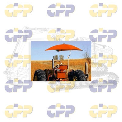 <h2>405454 Umbrella Kit; Complete Kit W/Orange Canvas Cover | Heavy Equipment Accessories</h2>