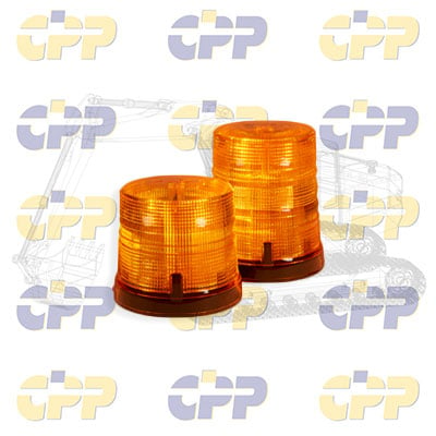 <h2>100SP-A Beacon, Class 1; Spire 100 Amber Perm/1 inch Pipe Mt., Short Dome | 100SPA | Heavy Equipment Accessories</h2>