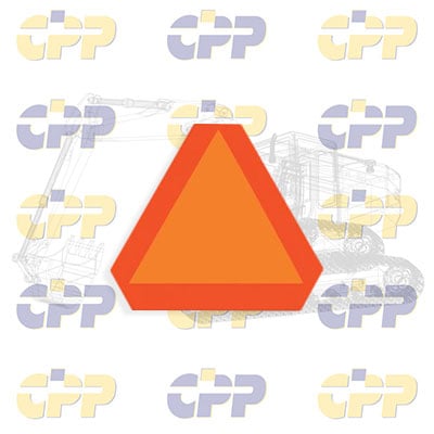 <h2>0119198 Slow Moving Signs Aluminum (12) | Heavy Equipment Accessories</h2>