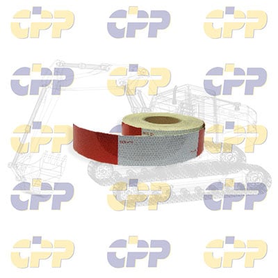 <h2>RT2050RW 50ft X 2 inch Red/Silver Conspicuity Tape | Heavy Equipment Accessories</h2>