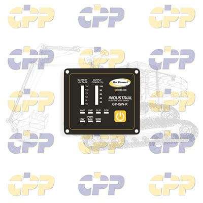 <h2>GP-ISW-R-24 Deluxe Remote For 24v Gp-isw 700, 1000, 1500, 2000 & 3000 | GPISWR24 | GoPower</h2>