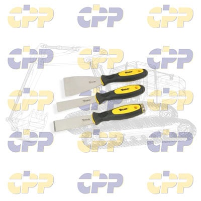<h2>17000 Scraper & Putty Knife Set, Stainless Steel, 3-Piece | Heavy Equipment Accessories</h2>