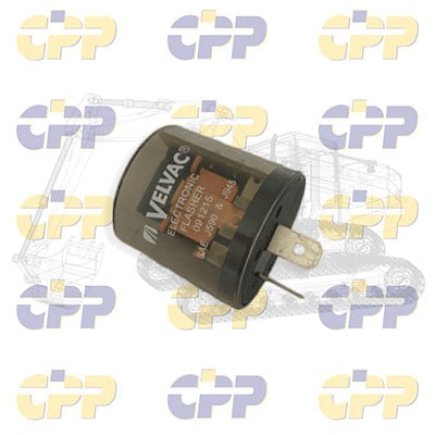 <h2>091215 Electro-Mechanical Flasher; 12V, 2 Pins, 1-10 Lamp Rating | Velvac</h2>