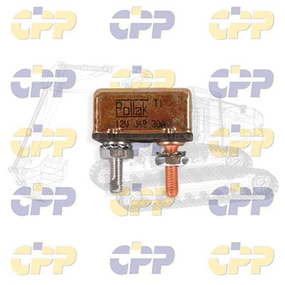 <h2>54-120P 12v 20a Single Pole Breaker | 54120P | Heavy Equipment Accessories</h2>