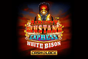 Almighty Mustang Express White Bison