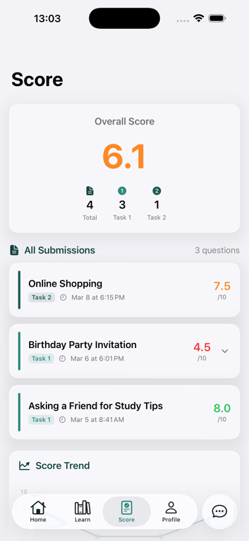 Analytics on iPhone