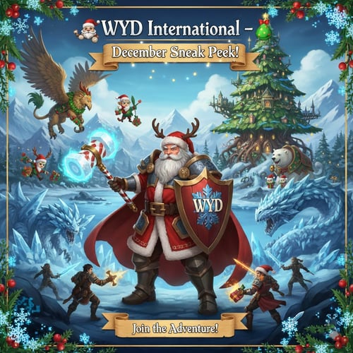 🎅 WYD International – December Sneak Peek! 🎄