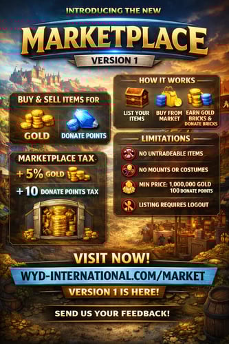 Introducing the WYD International Marketplace – Version 1