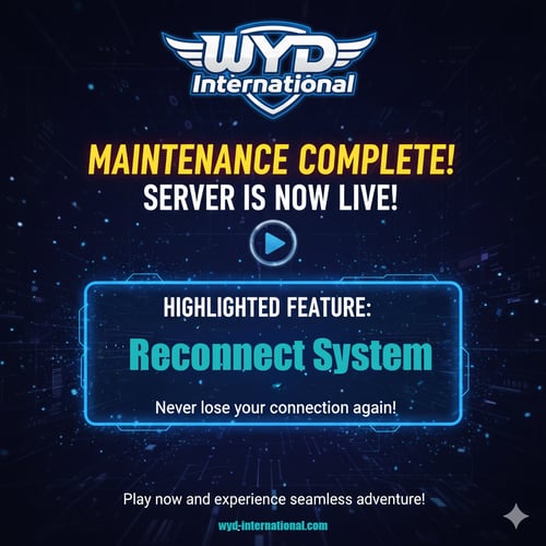 🛠️ MAINTENANCE COMPLETE – SERVER IS LIVE! [13/10/25]