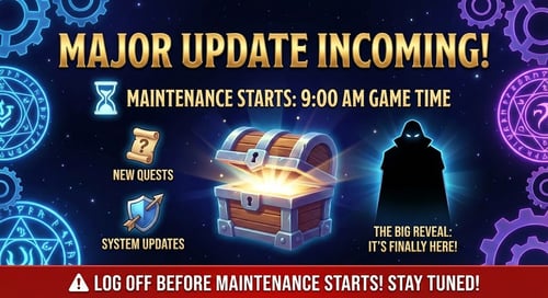 Maintenance Notice: Major Content Update