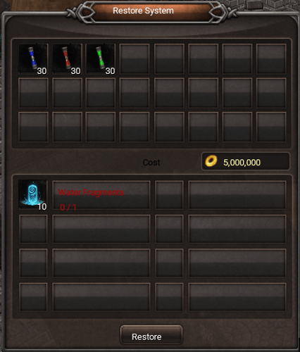 Water Fragment Composing at NPC GoldDragon