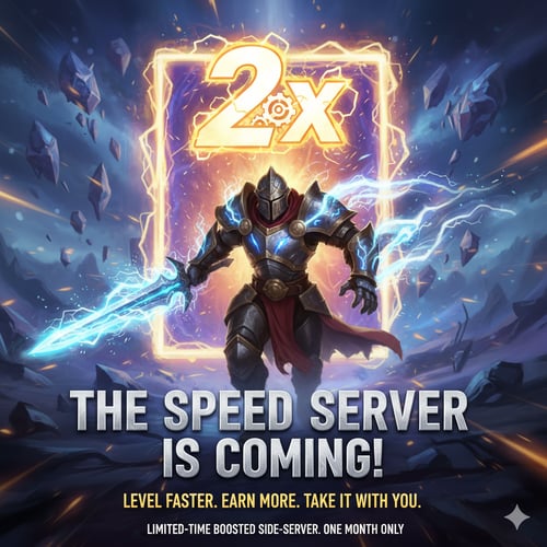 ⚡Teaser: The Speed Server is Coming! ⚔️