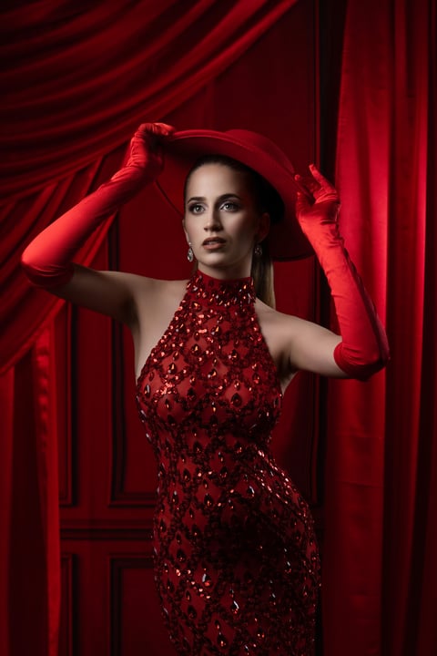 Malena Bosch, editorial portrait