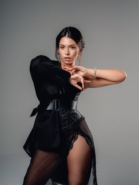 Valeriia Zarytska, editorial portrait