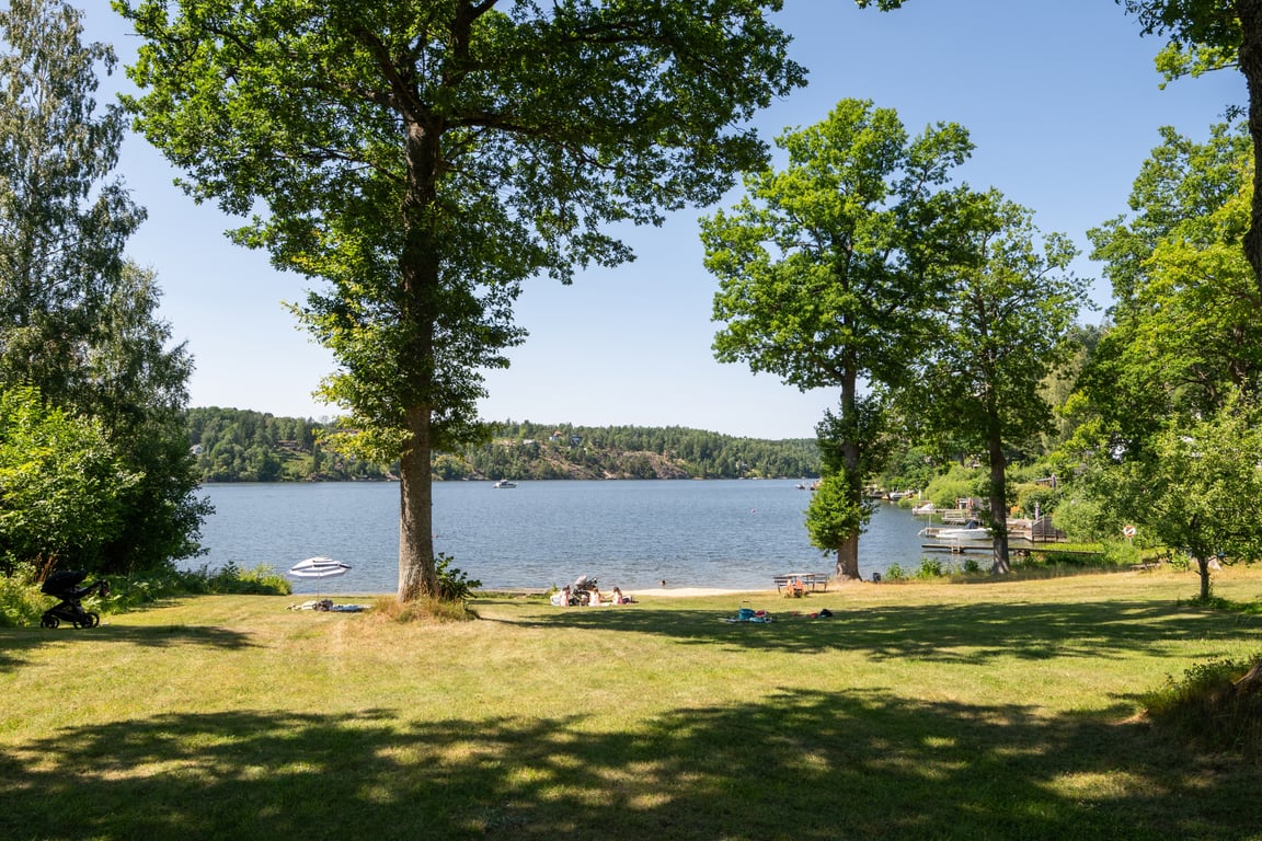 Badrocksavstånd till strand