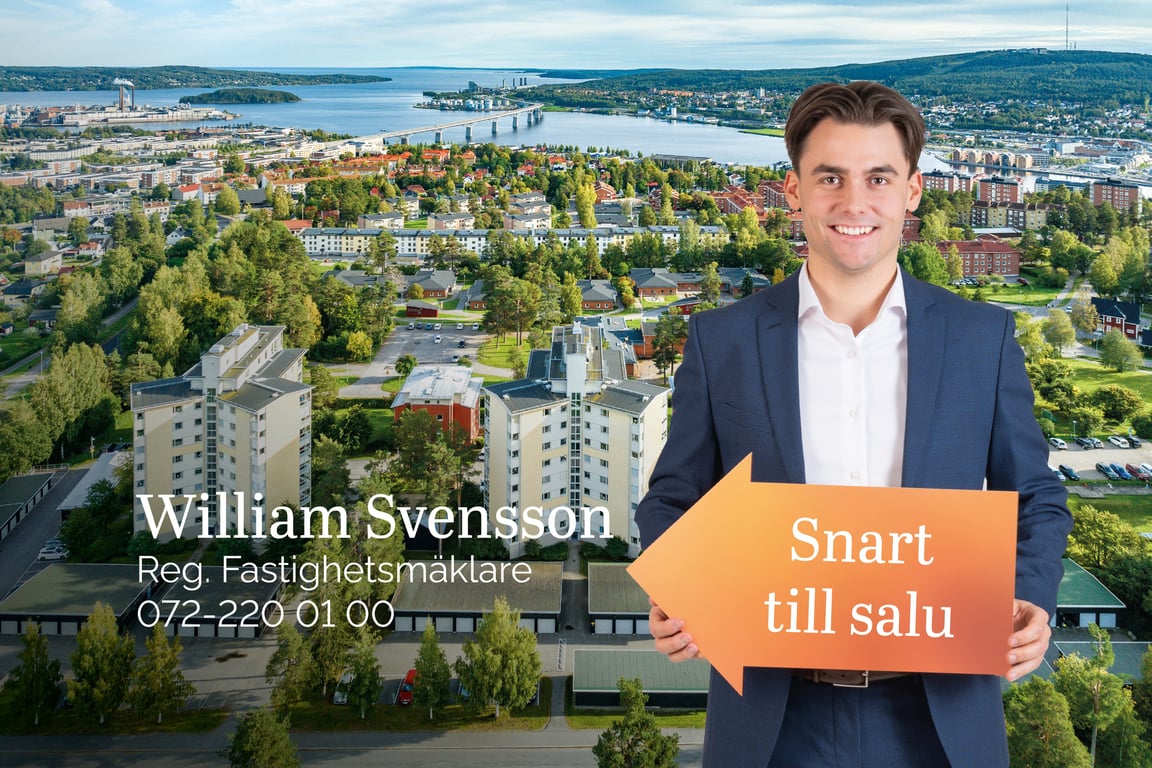 Lägenhet, 4 rum, 93 m² i Sundsvall