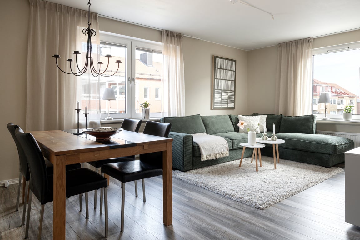 Lägenhet, 2 rum, 62 m² i Ystad