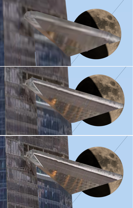 The Edge: photorealistic quality comparison