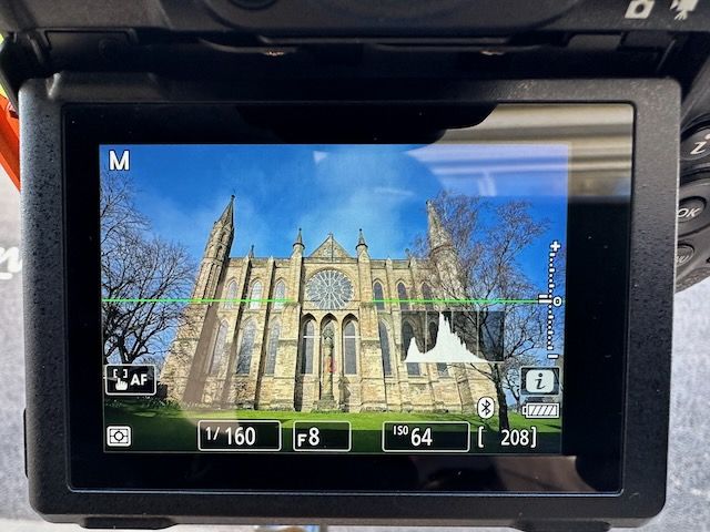  Durham Cathedral East Elevation, Converging Verticals