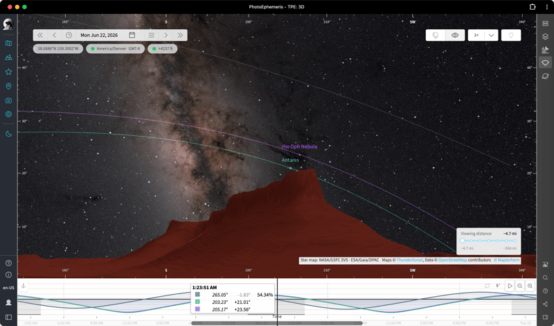 Deepscape Simulation in 3D