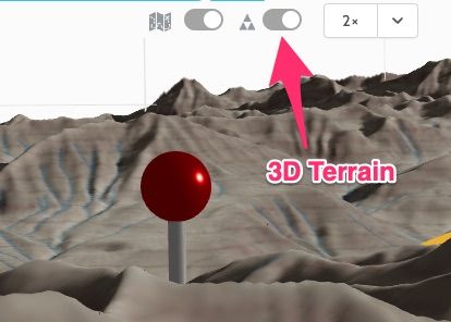 Enable 3D Terrain