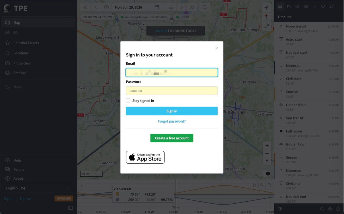 Creating and Setting Up Your TPE Web Account – Sign In