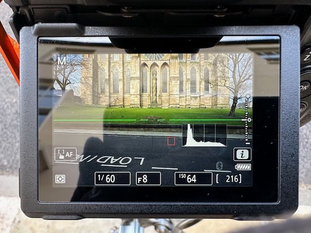 One point perspective view of Durham Cathedral's East Elevation - Out of Frame