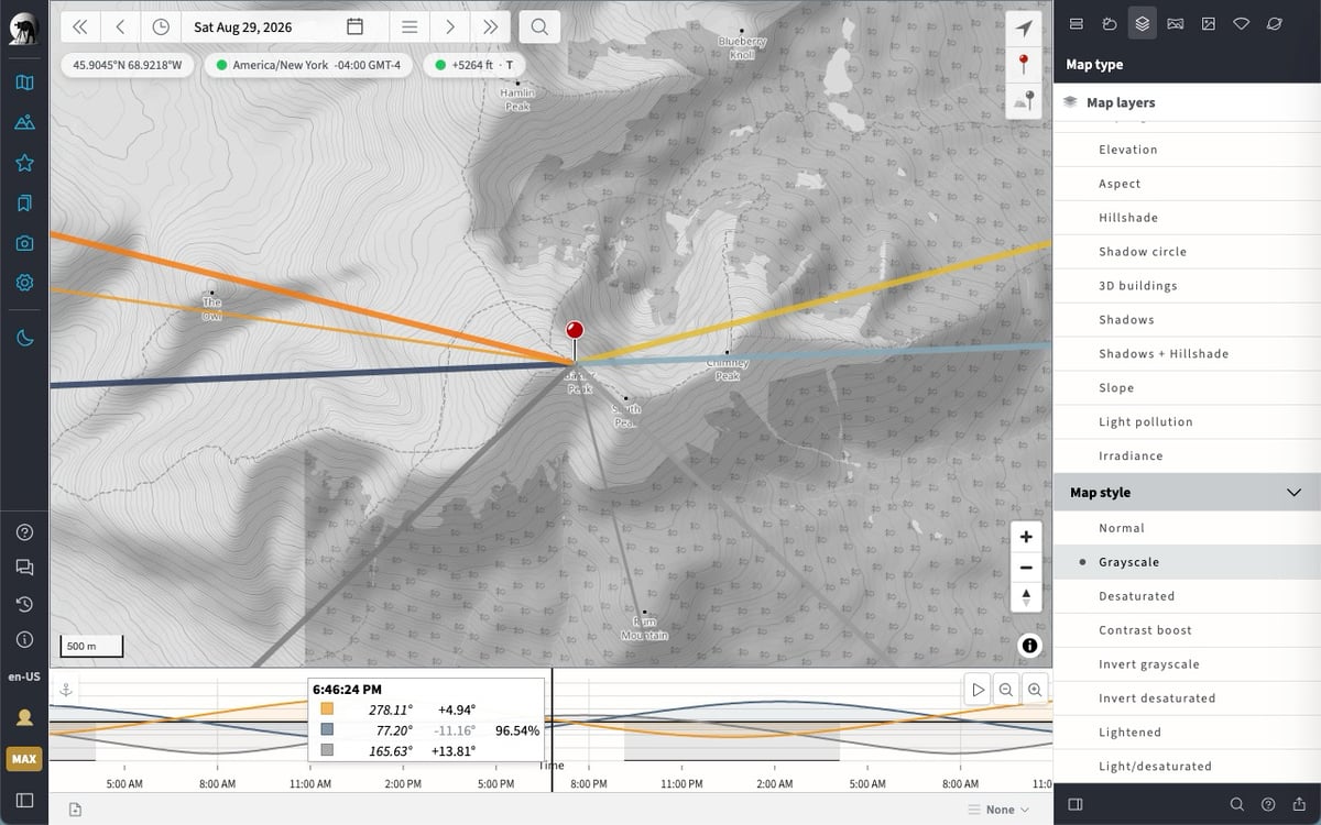 Grayscale map style in TPE Web