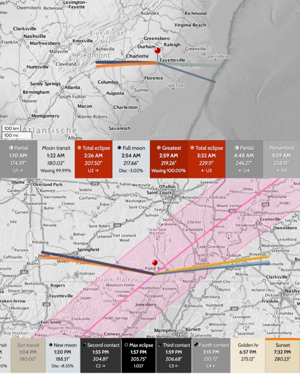 Solar and Lunar Eclipse Contact Information