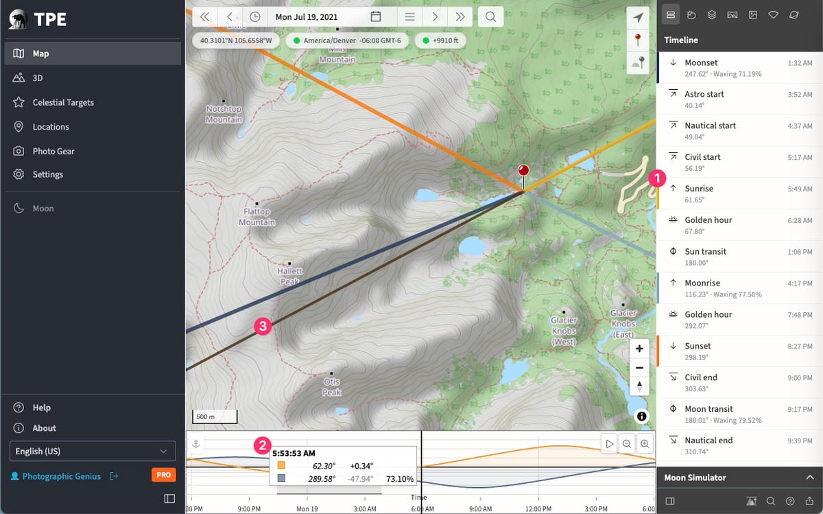 Getting Started with TPE Web – Dream Lake at Sunrise