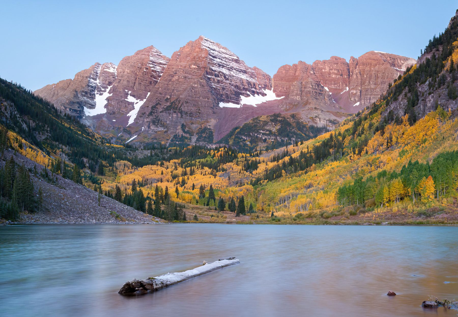 Maroon Bells at Dawn