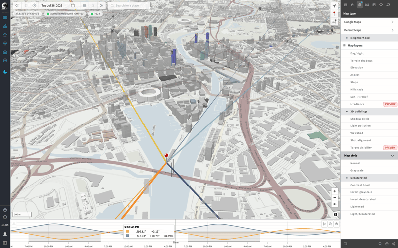 3D Buildings Overlay in Melbourne, Australia