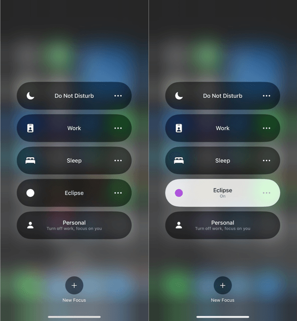 Enable Eclipse Focus