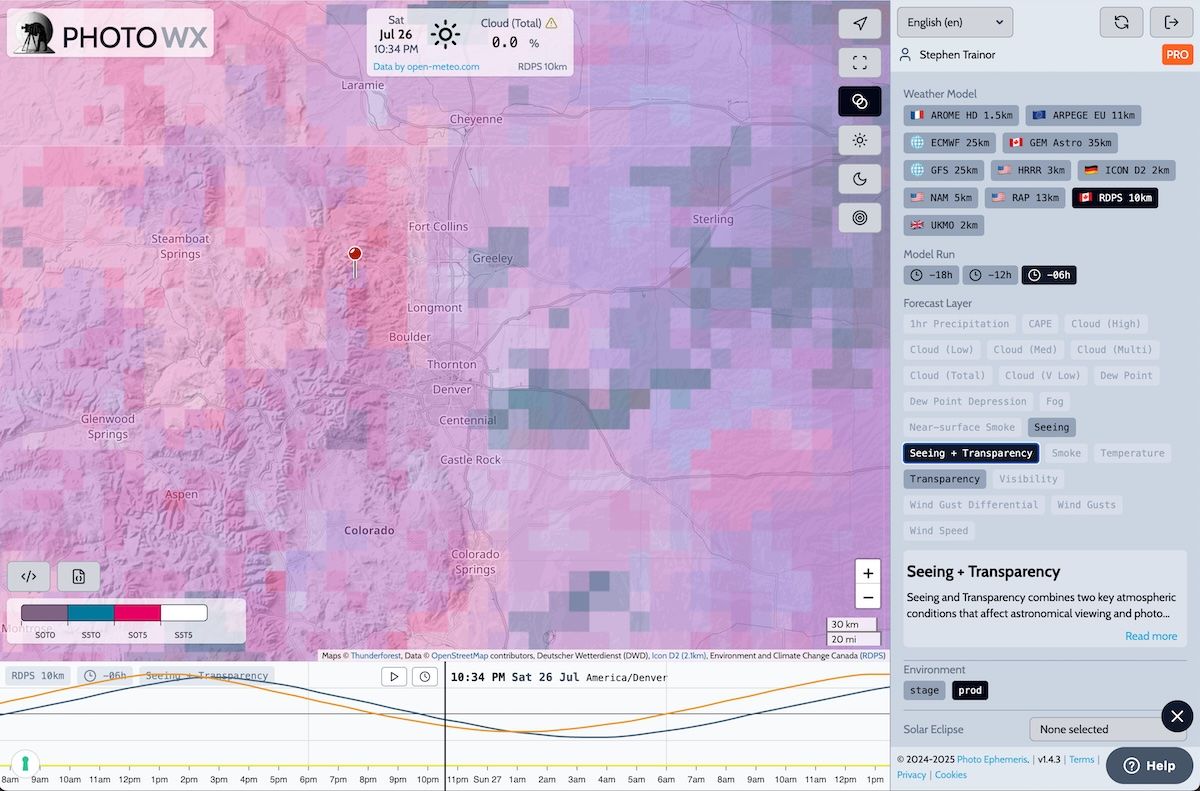 Seeing + Transparency