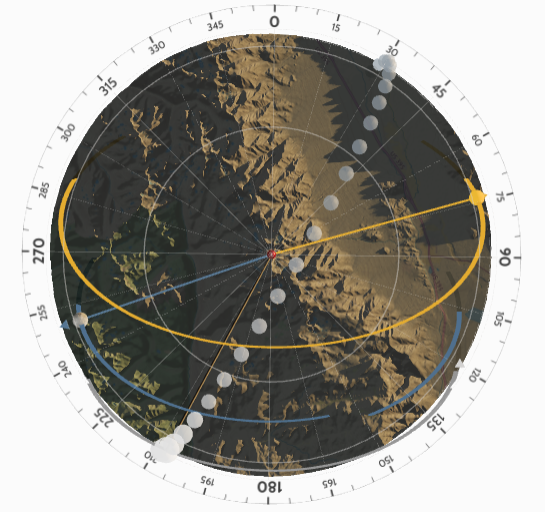 3D Maps come to Photo Ephemeris Web PRO