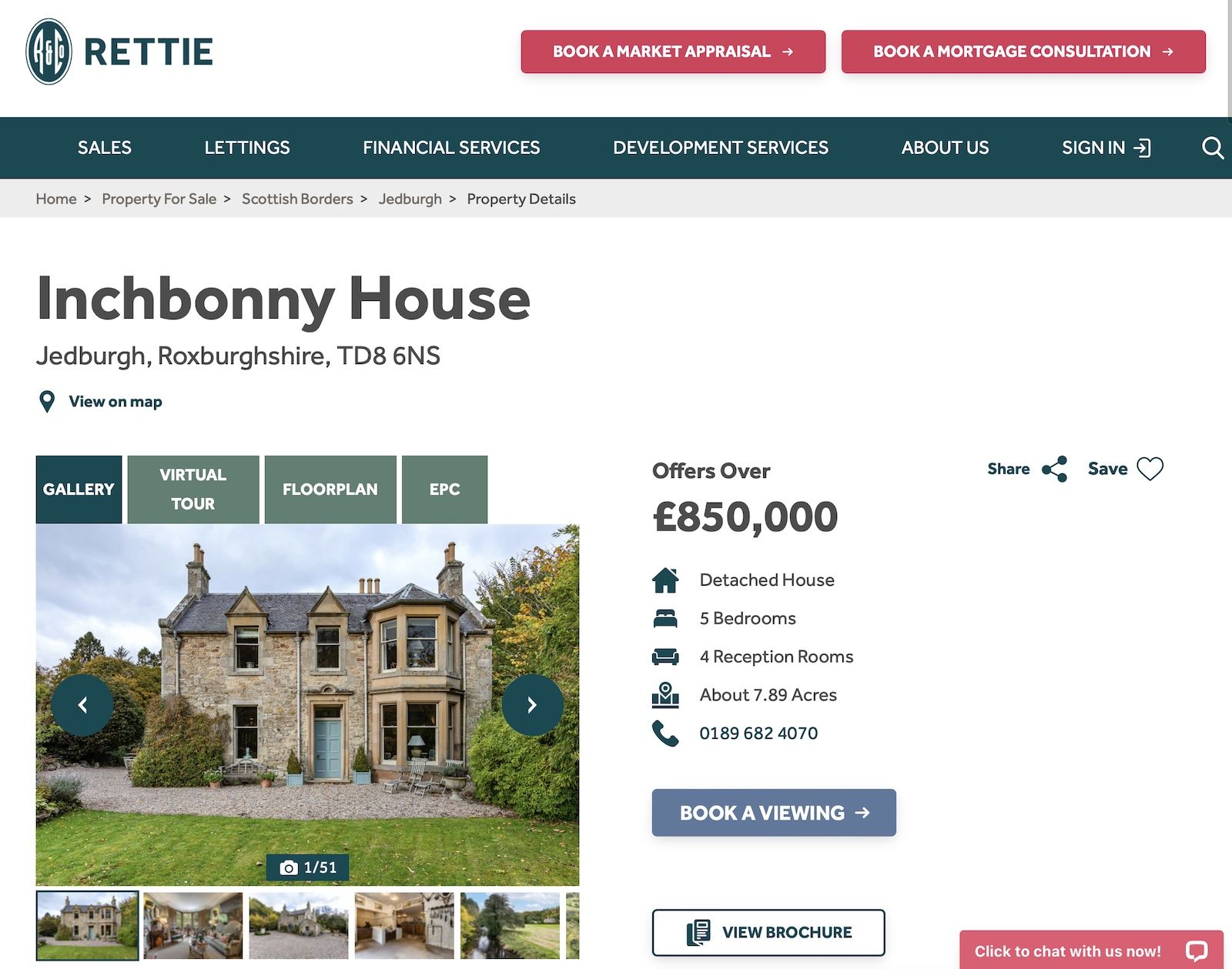 Inchbonny House listing screenshot
