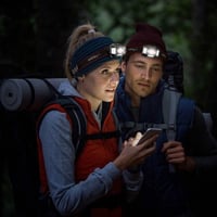 INFINITY X1  DUAL POWER LED Headlamps 700 Lumens, 5 Modes, Rechargeable- NEW
