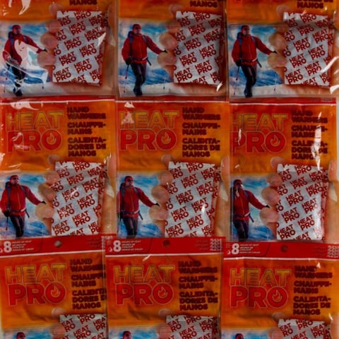 Heat PRO Hand Warmers, up to 8 Hours Heat, Air-Activated, Safe Natural