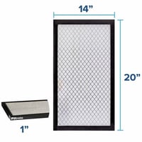3M 2500 Series Filtrete 1  Filter  20 X 25 X 1 (Pack of 4)